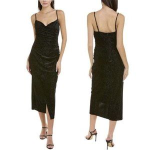 LAUNDRY BY SHELLI SEGAL Velvet Midi Dress 10